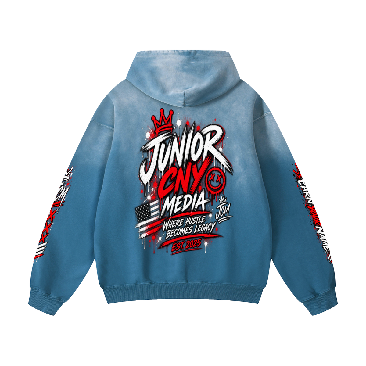 Heavyweight Sunfade Oversized Hoodie